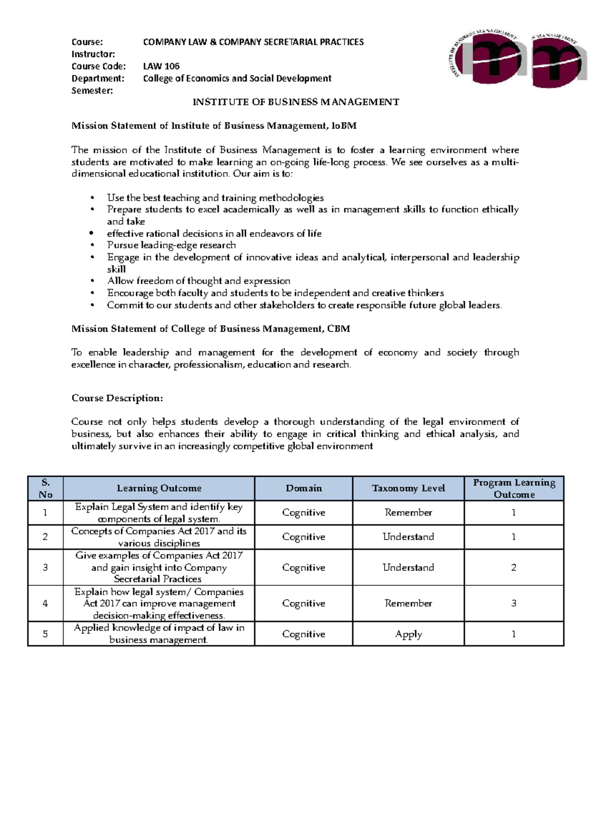 Company Law Company Secretarial practices (Revised) HNK - Principle Of ...