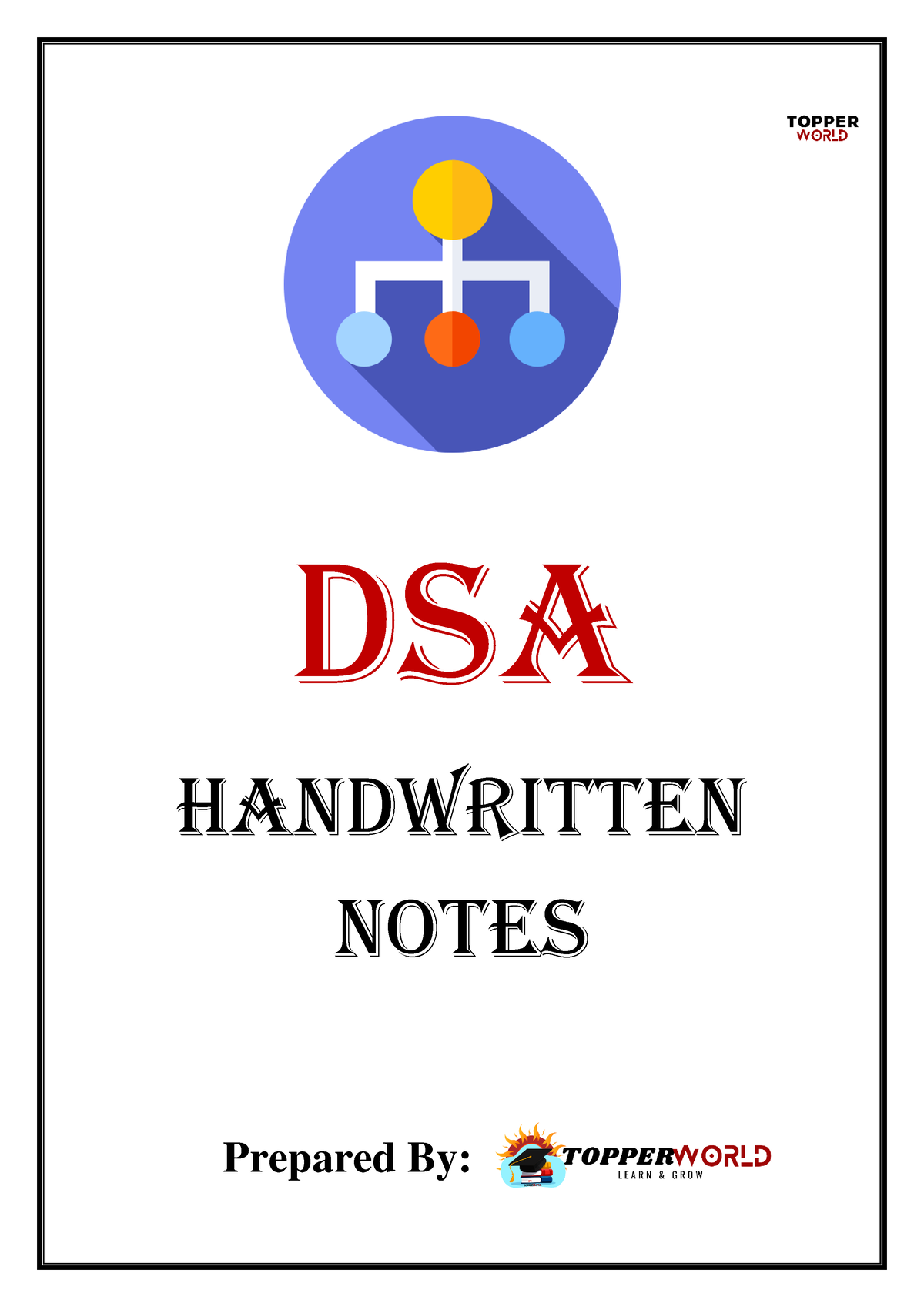 Dsa Handwritten Notes N A Data Structures And Algorithms Dsa Handwritten Notes Prepared By