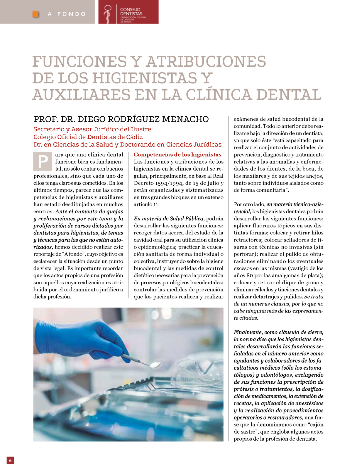 Atribuciones Higienistas Y Auxiliares - Ara Que Una Clínica Dental ...