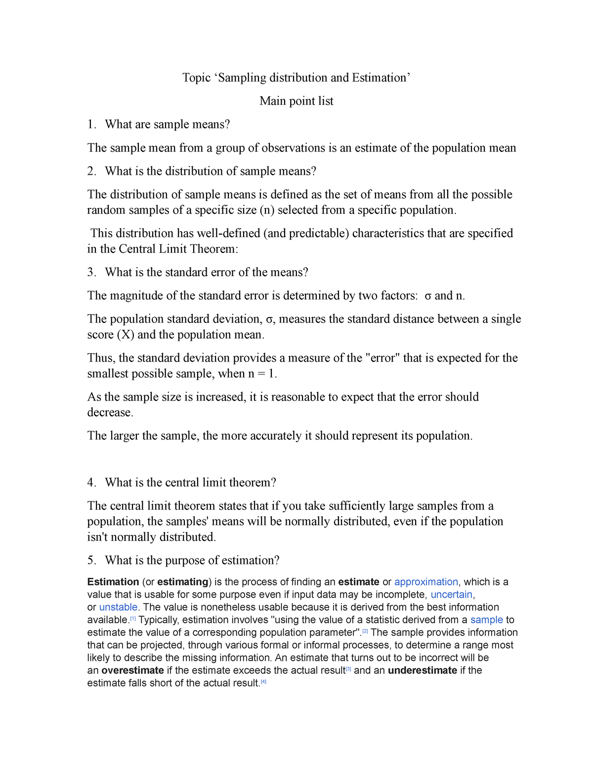 main-point-list-lec5-6-topic-sampling-distribution-and-estimation