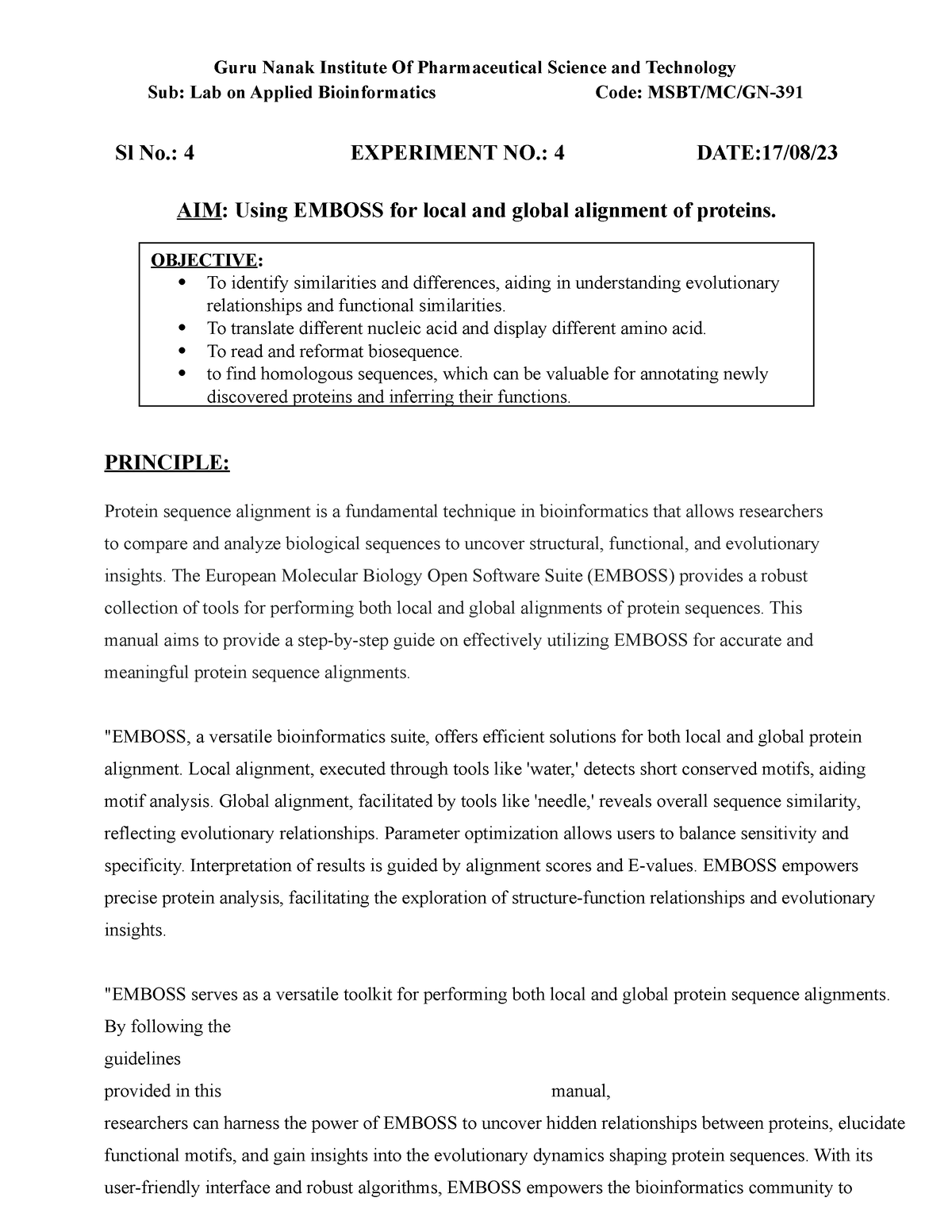 sreyashidas-manual-4-answer-sl-no-4-experiment-no-4-date-17-08