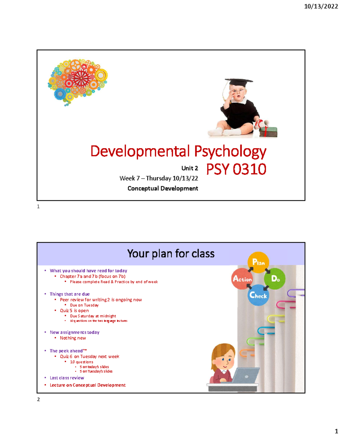 Kami Export - W7 C2 conceptual - Developmental Psychology PSY 0310 Unit ...