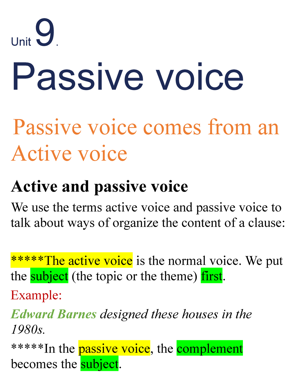 assignment 6 audio file passive voice