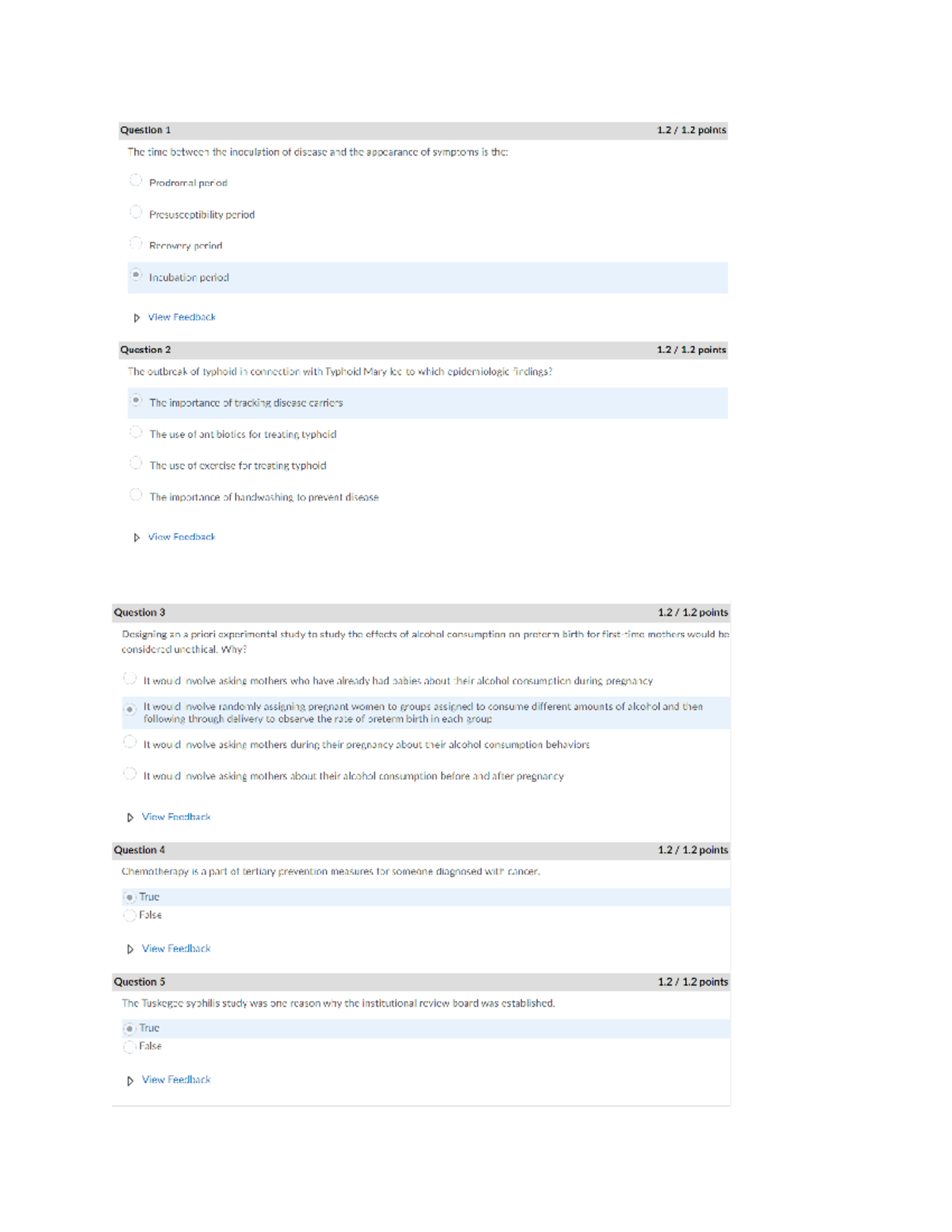 6.2 quiz covers materials week 1-6 - IHP330 - Studocu