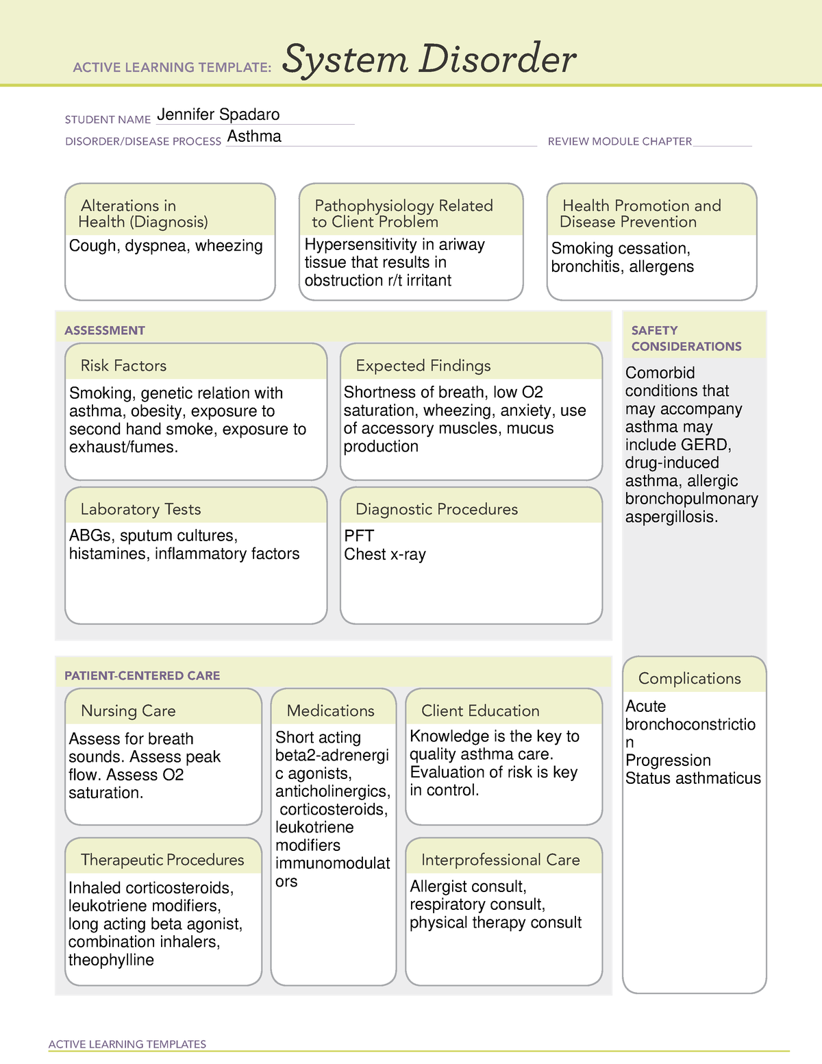 Alt asthma - active learning template - ACTIVE LEARNING TEMPLATES ...