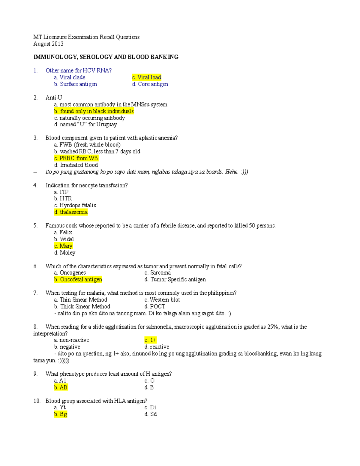 Plus Two Chemistry Board Exam 2023 Answer Key