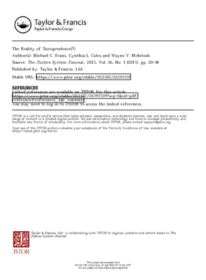 Write up - External aids to statutory interpretation - Even though ...