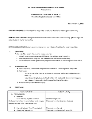 Lesson Plan in Mathematics for Grade IV Demo Fl - Lesson Plan in ...