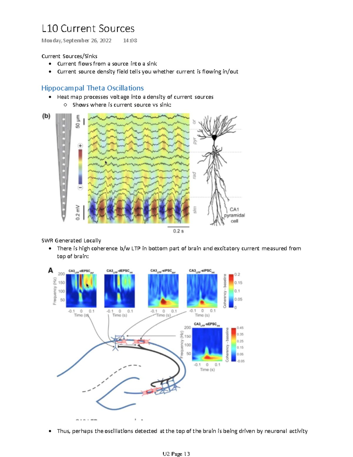 Unit 2 Sources of Current - Current Sources/Sinks - Current flows from ...
