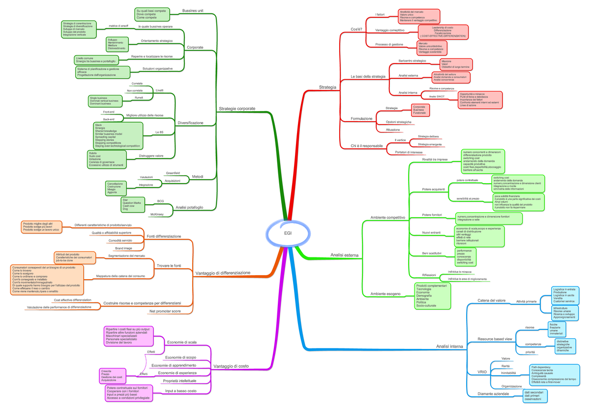 EGI - Appunti di egi nicotra - Economia e gestione delle imprese - Studocu