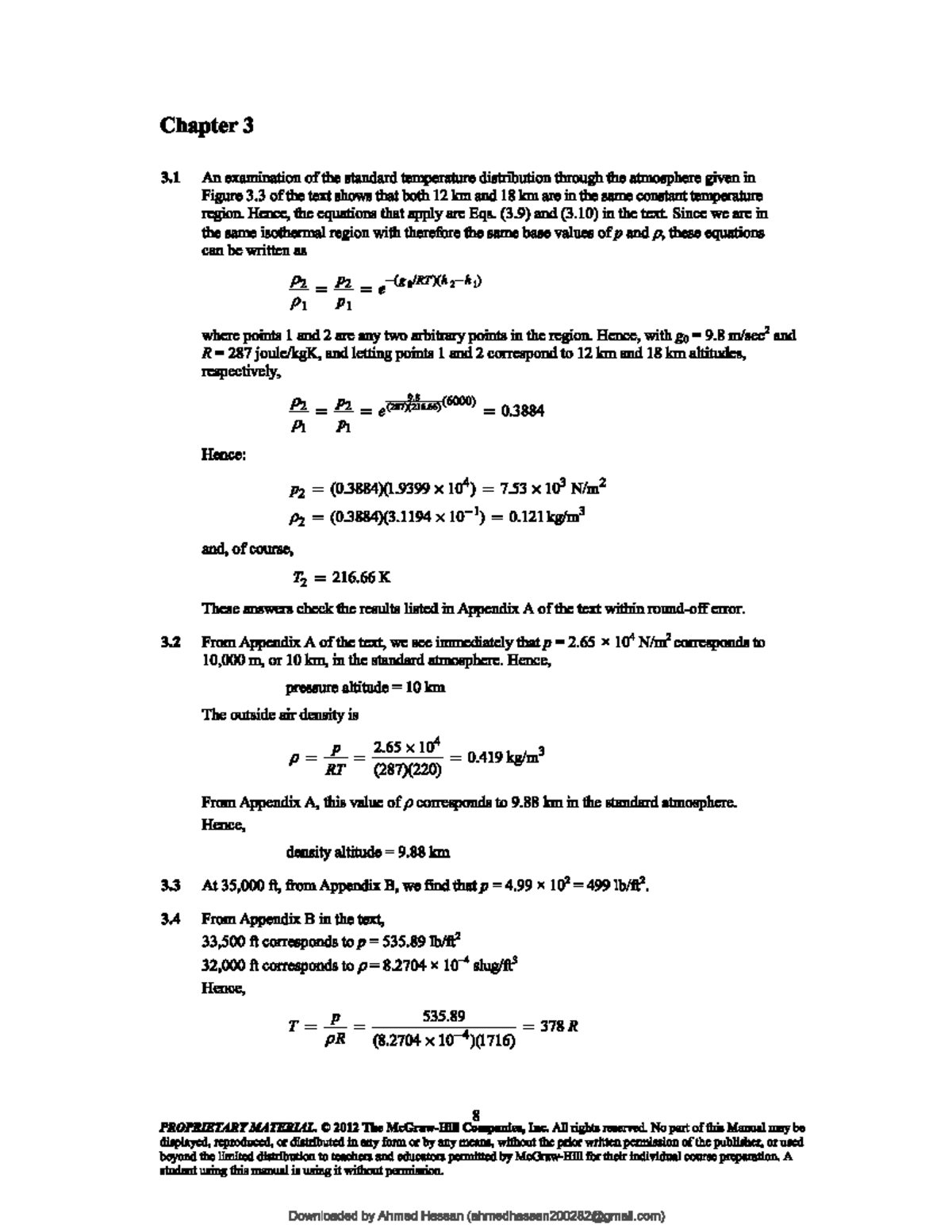 Ch 3 Solution manual - ut8 - Physics - Studocu