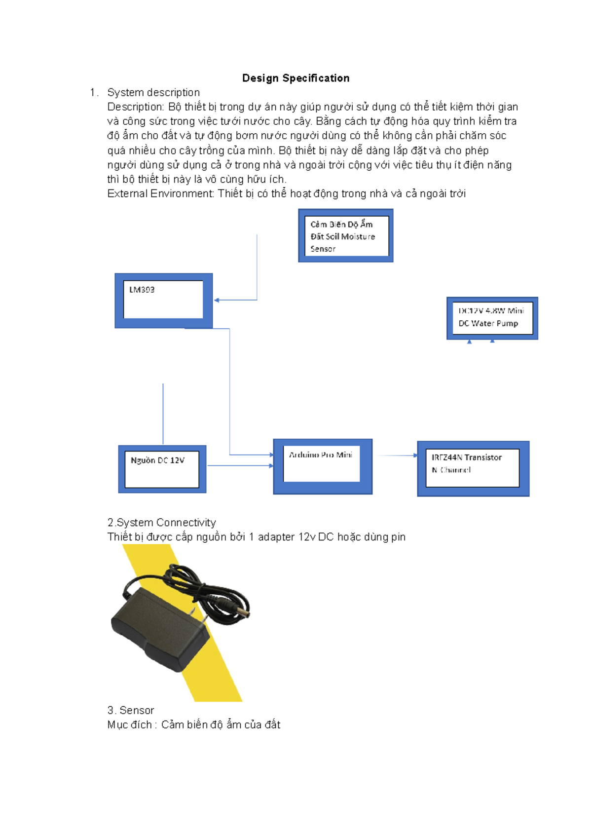 Design Specification - ./. - Design Specification System description ...