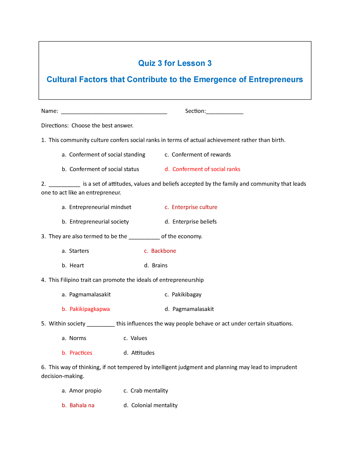 3.03 quiz homework cultural interaction