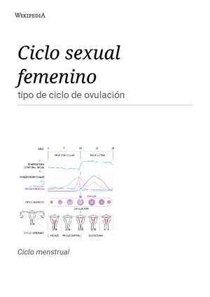cuanto dura el ciclo menstrual femenino wikipedia