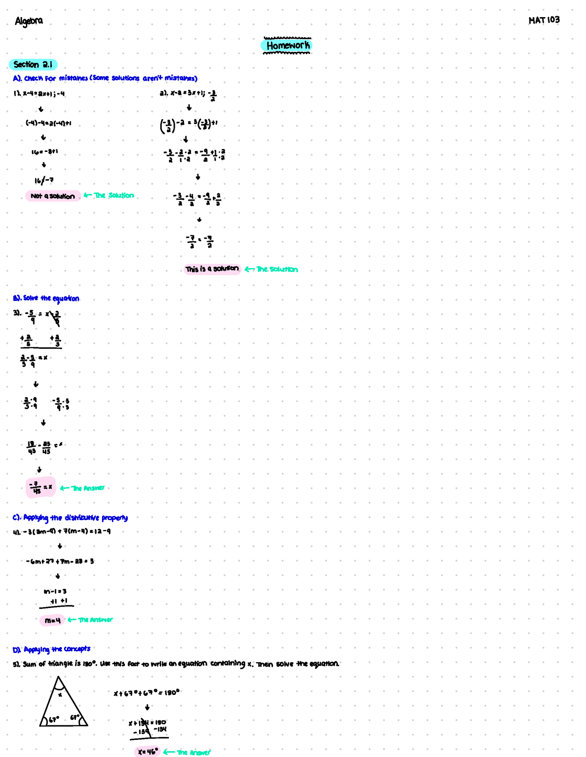 emathinstruction algebra 2 homework answers