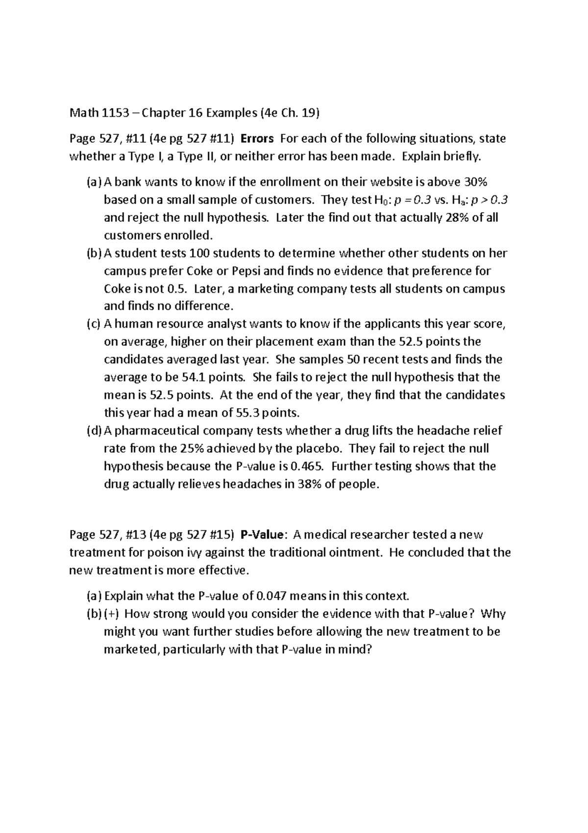 1153 Chapter 16 Examples - Math 1153 – Chapter 16 Examples (4e Ch. 19 ...