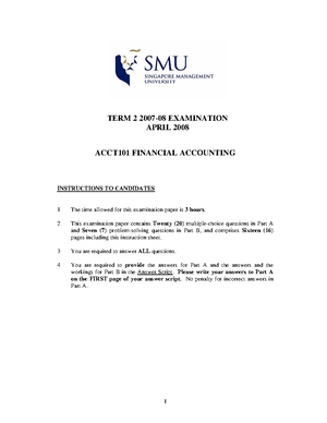 ACCT 101 Chapter 7 Practice Questions - PRACTICE QUESTIONS – CHAPTER 7 ...