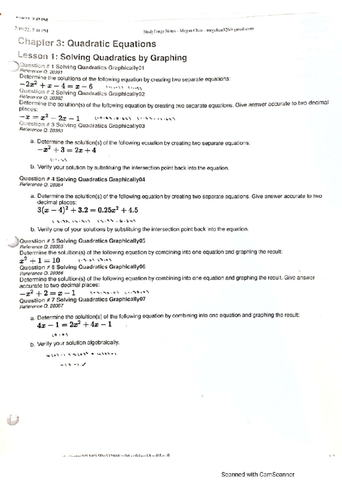 Chapter 3 - Practice Questions - was 7:42 PM PM Study Forge Notes Megan ...