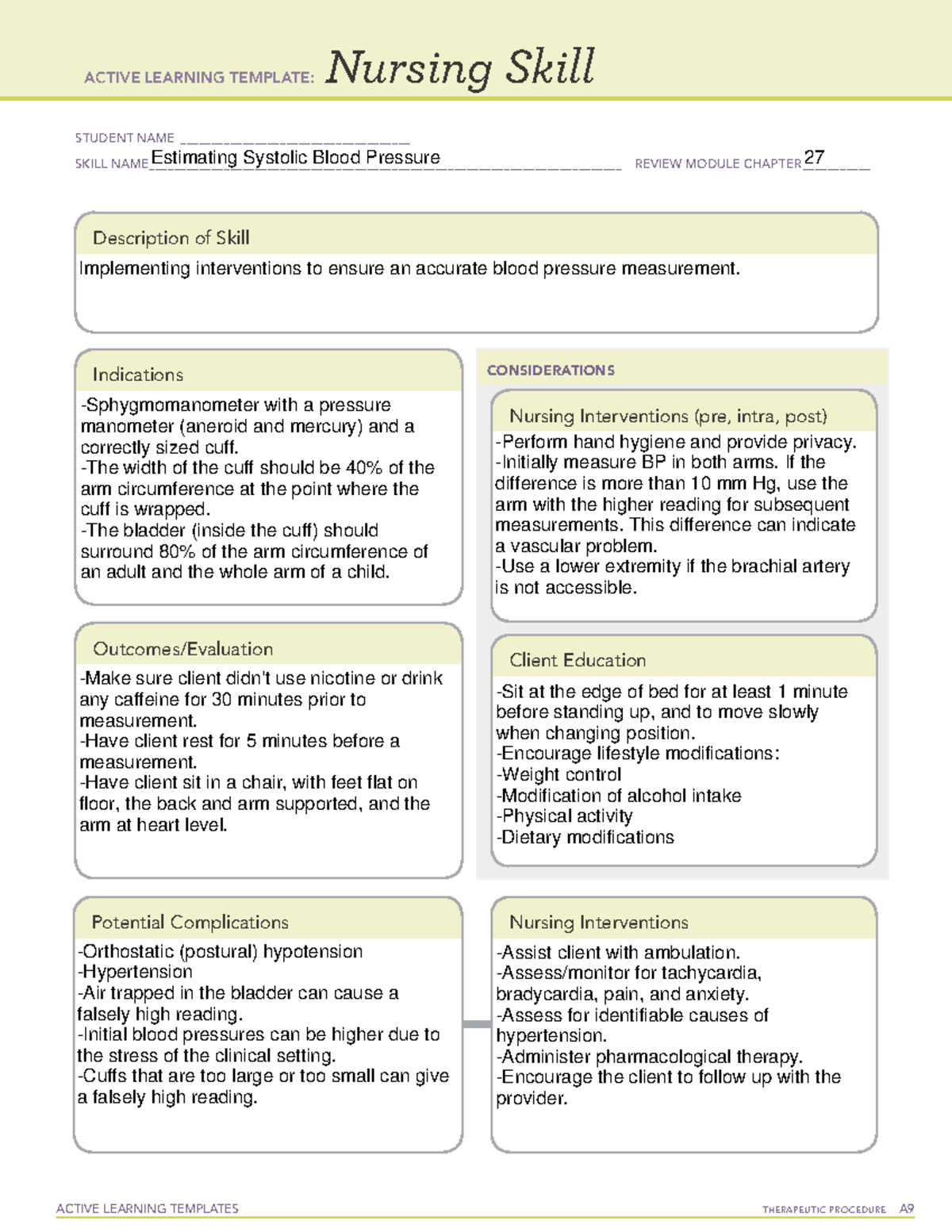Basic Concept Template