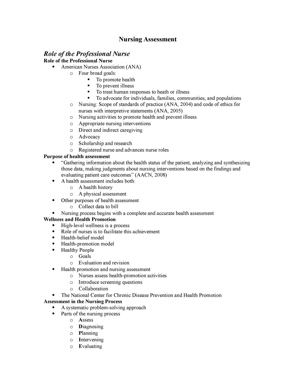 Nursing Assessment Notes Nursing Assessment Role Of The Professional   Thumb 1200 1553 