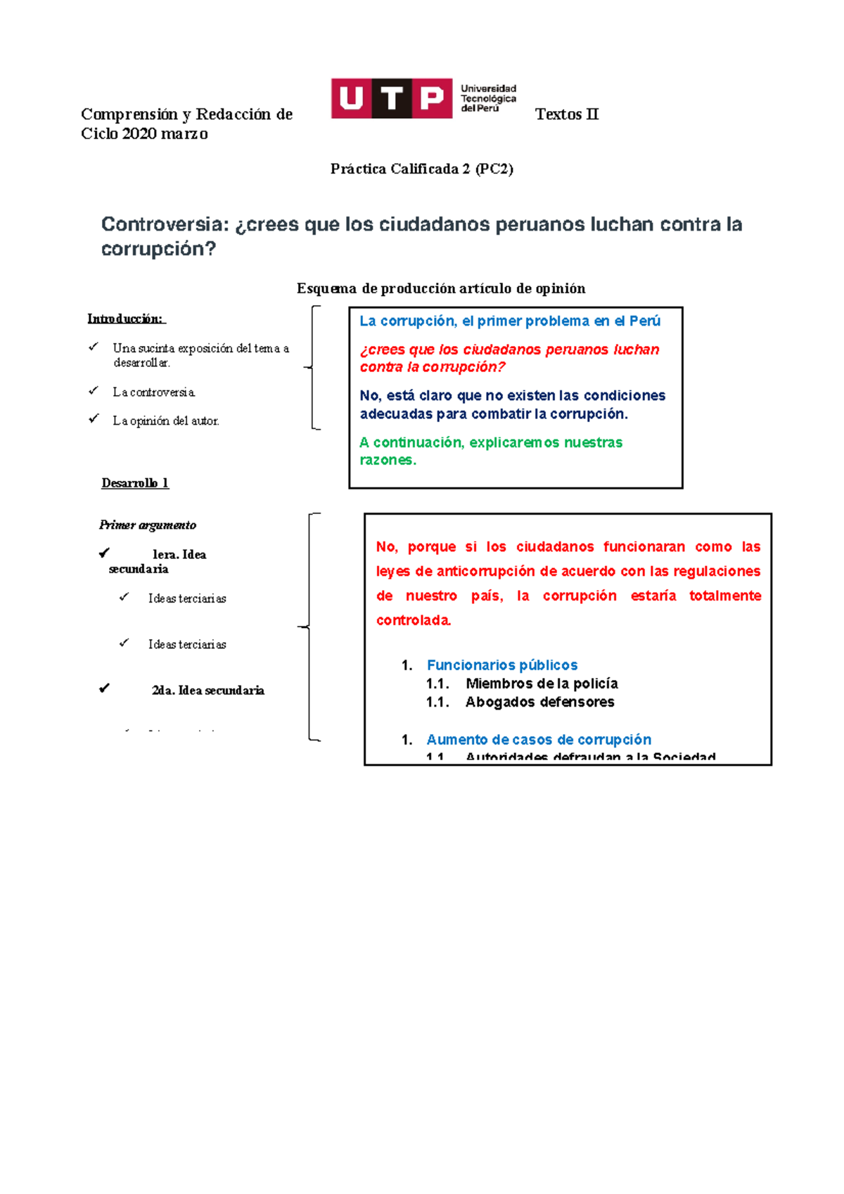 S15.s1 Esquema artículo de opinión OFICIAL.docx Comprensión y Redacción de Textos II Ciclo S15.s1 Esquema artículo de opinión OFICIAL.docx Comprensión y Redacción de Textos II Ciclo