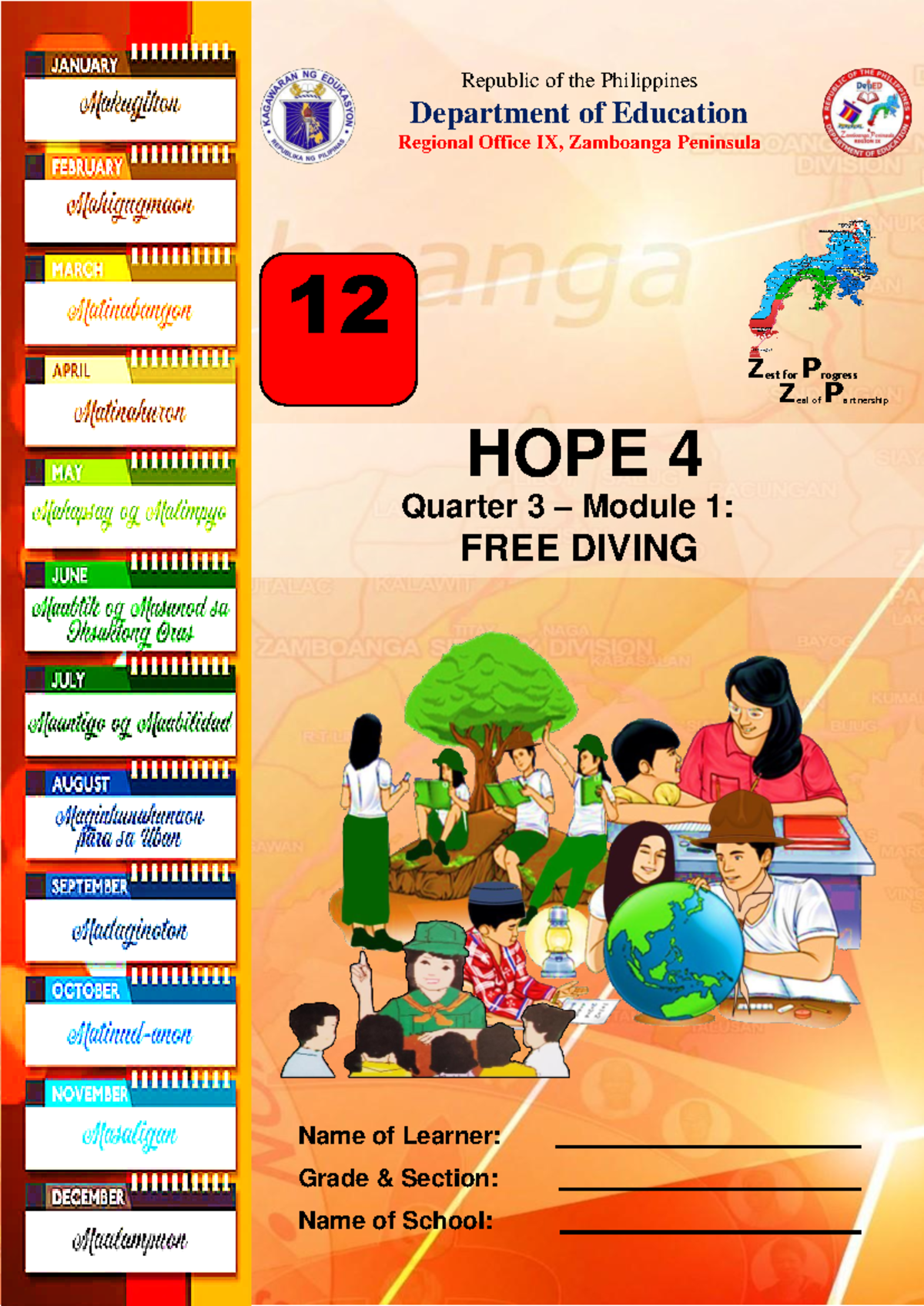 ADM PEH12 W4 - Modules - 1 Republic of the Philippines Department of ...