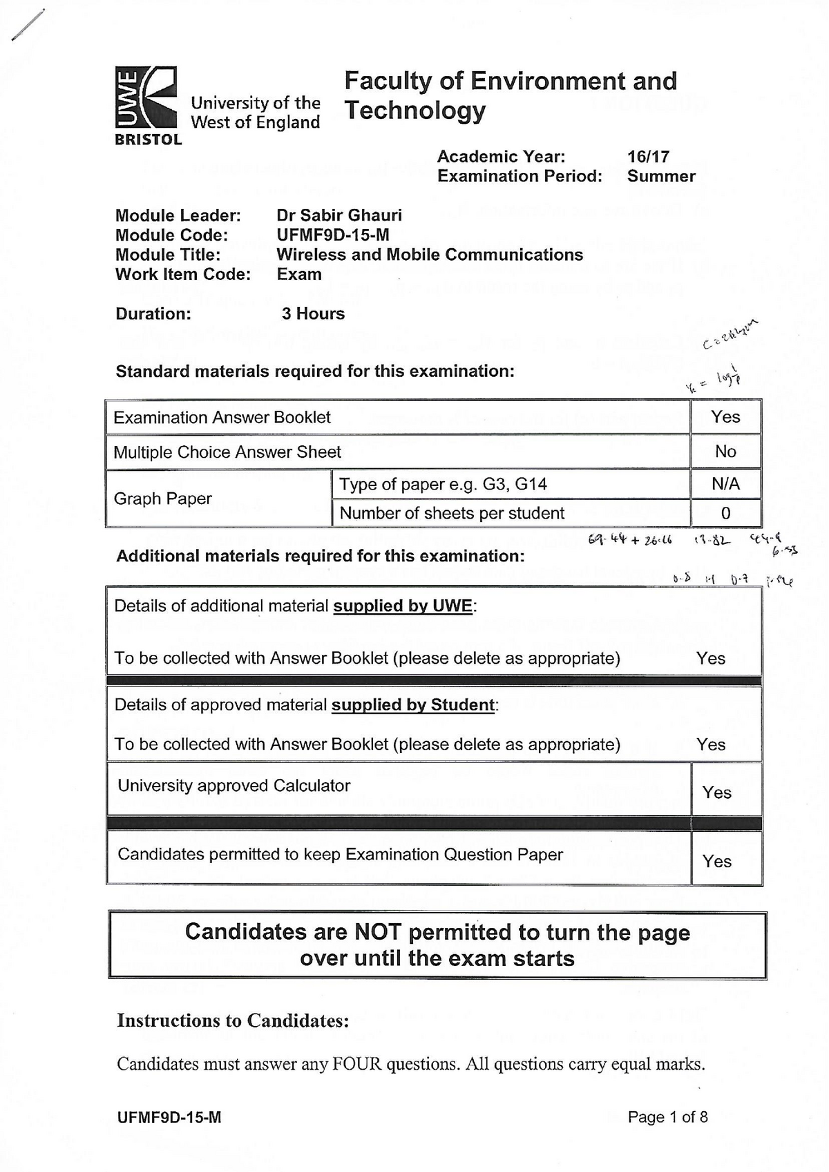 New DCA Test Forum