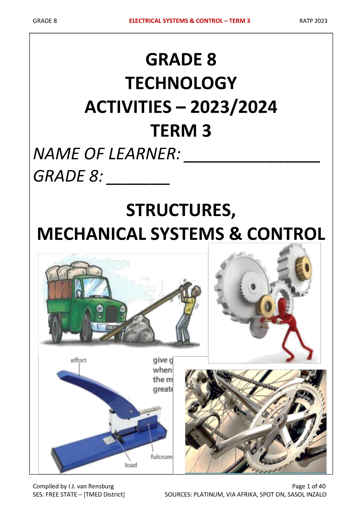 grade 8 technology assignment