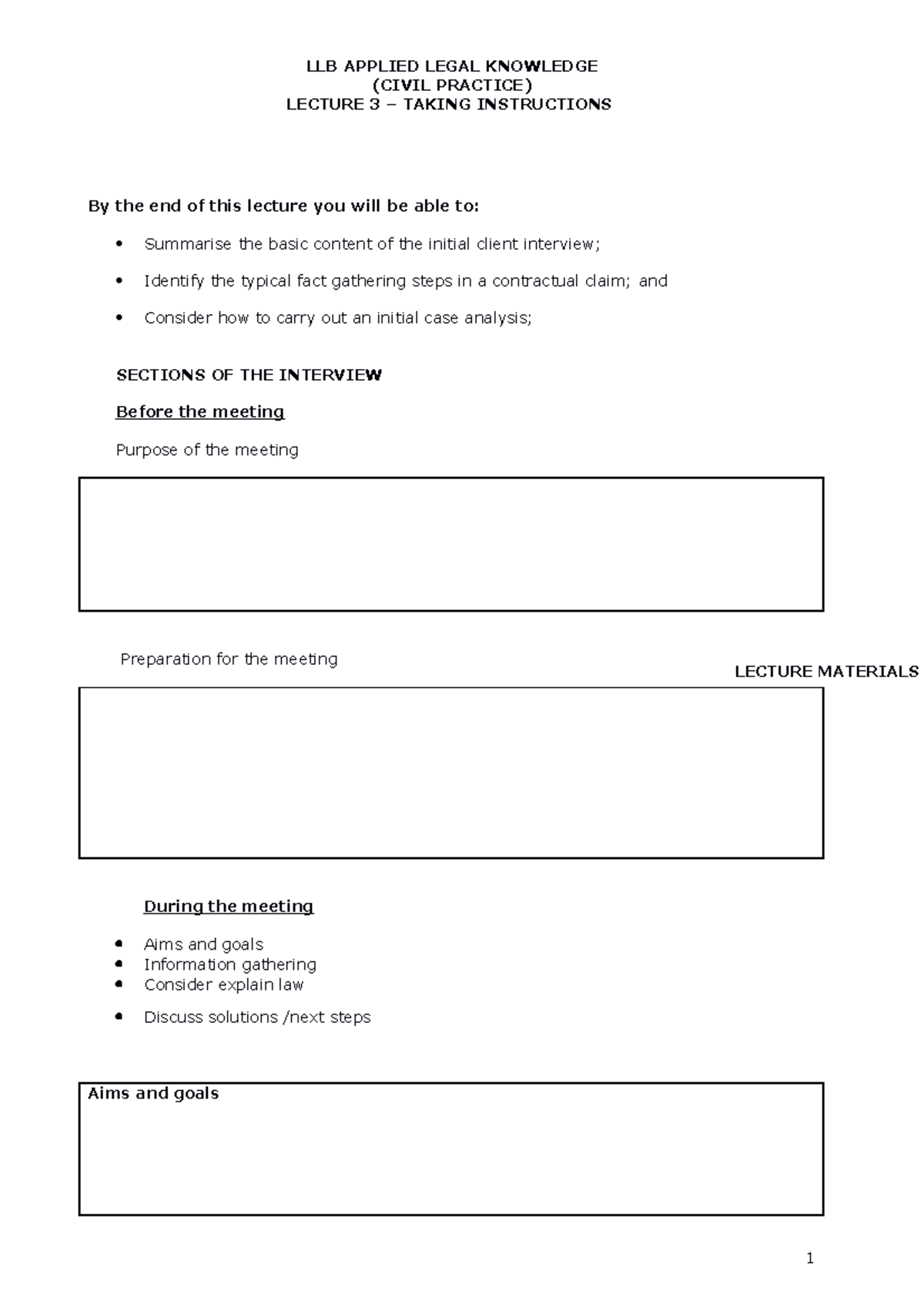 Lecture 3 -taking instrns handout - LAW-053 - NTU - Studocu