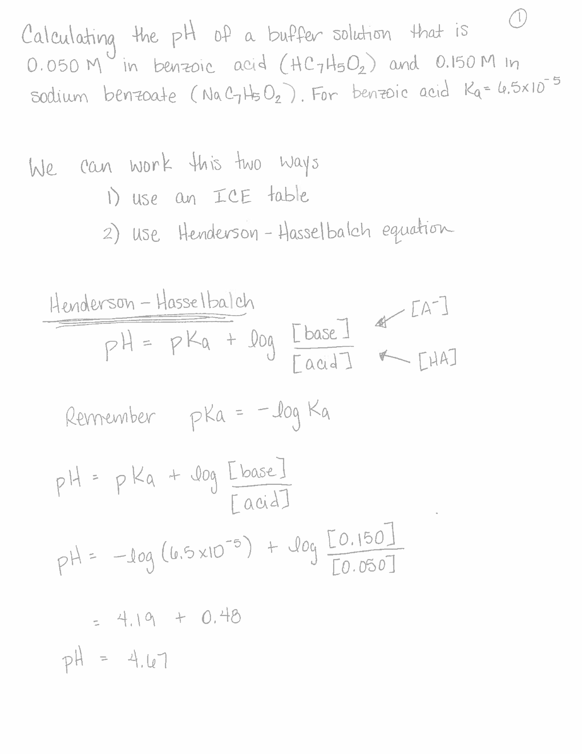 Henderson Hasselbalch equation - CH 132 - Studocu