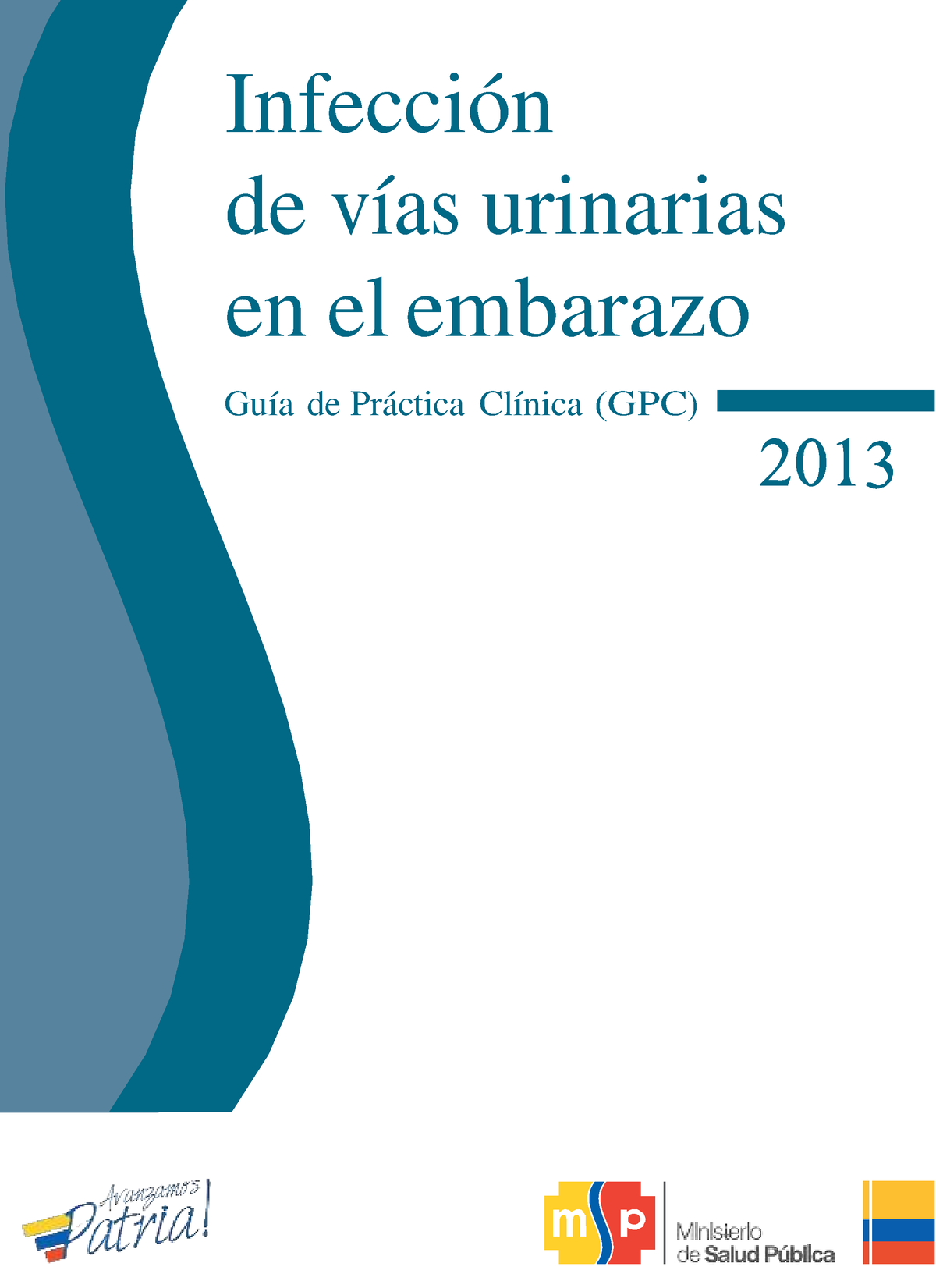 Guia Infeccion Ivu Infecci N De V As Urinarias En El Embarazo Gu A De Pr Ctica Cl Nica Gpc