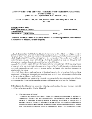 The Computer Keyboard - sasa - POSADAS, JIELEA V. 10/04/ COMP 002 The ...
