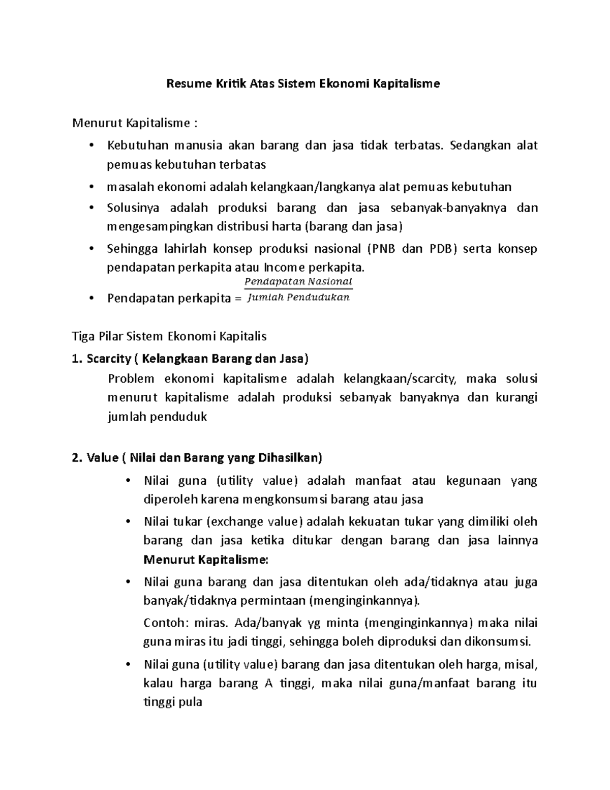 resume-pertemuan-3-a-lecture-notes-about-criticism-of-the-capitalist