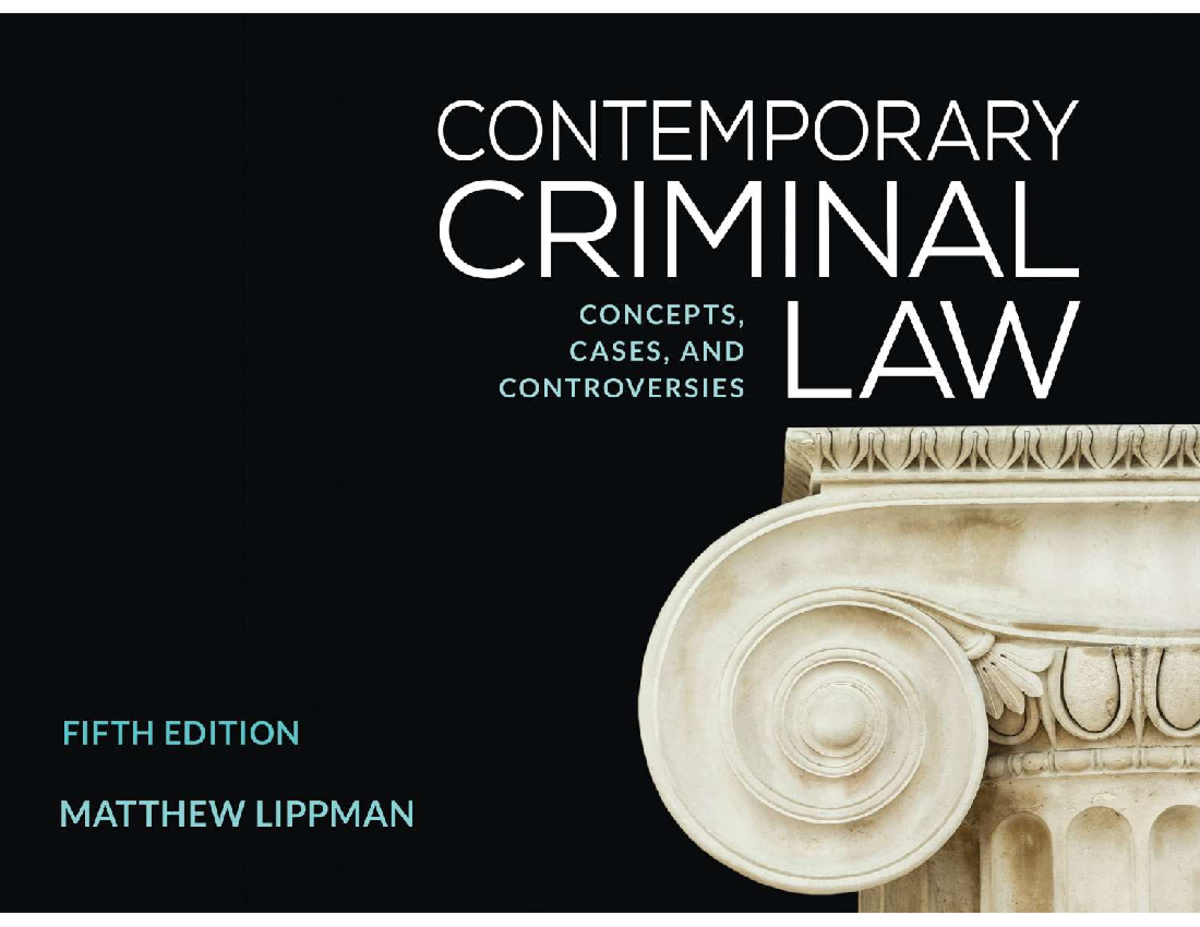 Crj 260 chapter 7 Attempt, Conspiracy, and Solicitation Chapter 7