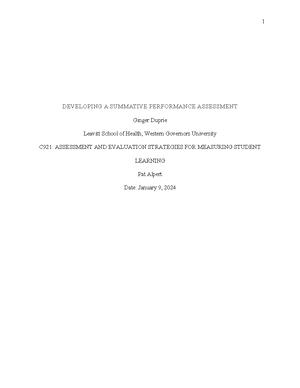 [Solved] Explain how to use the COPA model to assess the environment ...