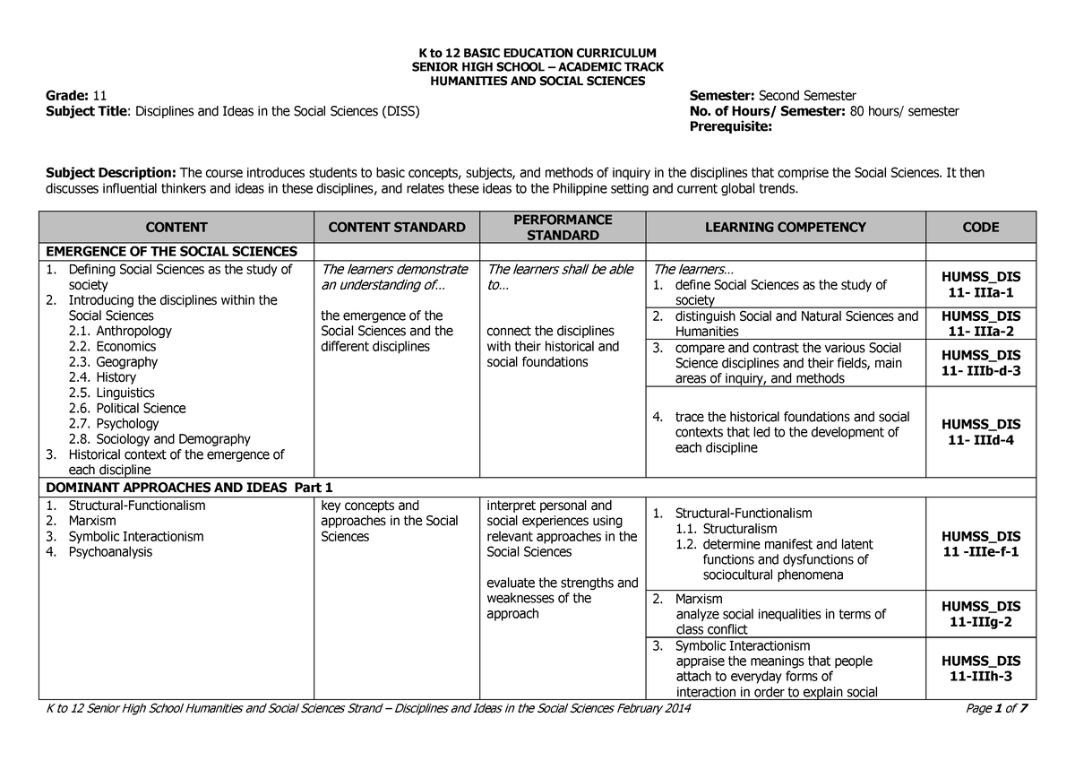 research project curriculum guide humss