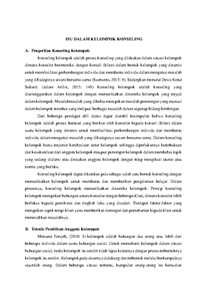 Prosedur Dan Metode Bimbingan Kelompok - PROSEDUR DAN METODE BIMBINGAN ...