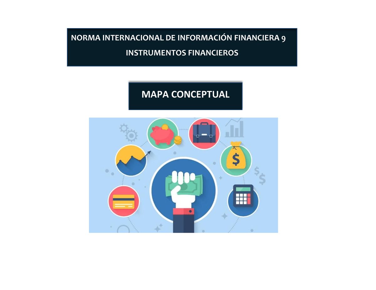 MAPA Conceptual NIIF 9 - NORMA INTERNACIONAL DE INFORMACI”N FINANCIERA ...