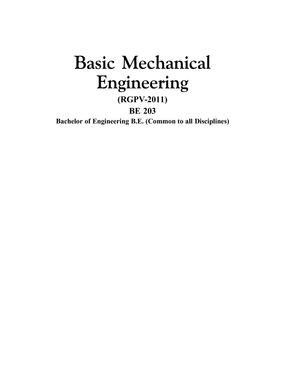 basic-mechanical-engineering-1-studocu