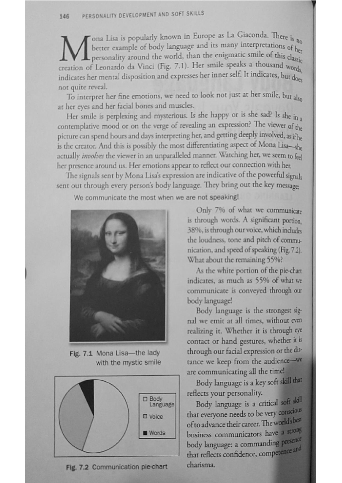 Body language - notes for body languauge - 146 PERSONALITY DEVELOPMENT ...