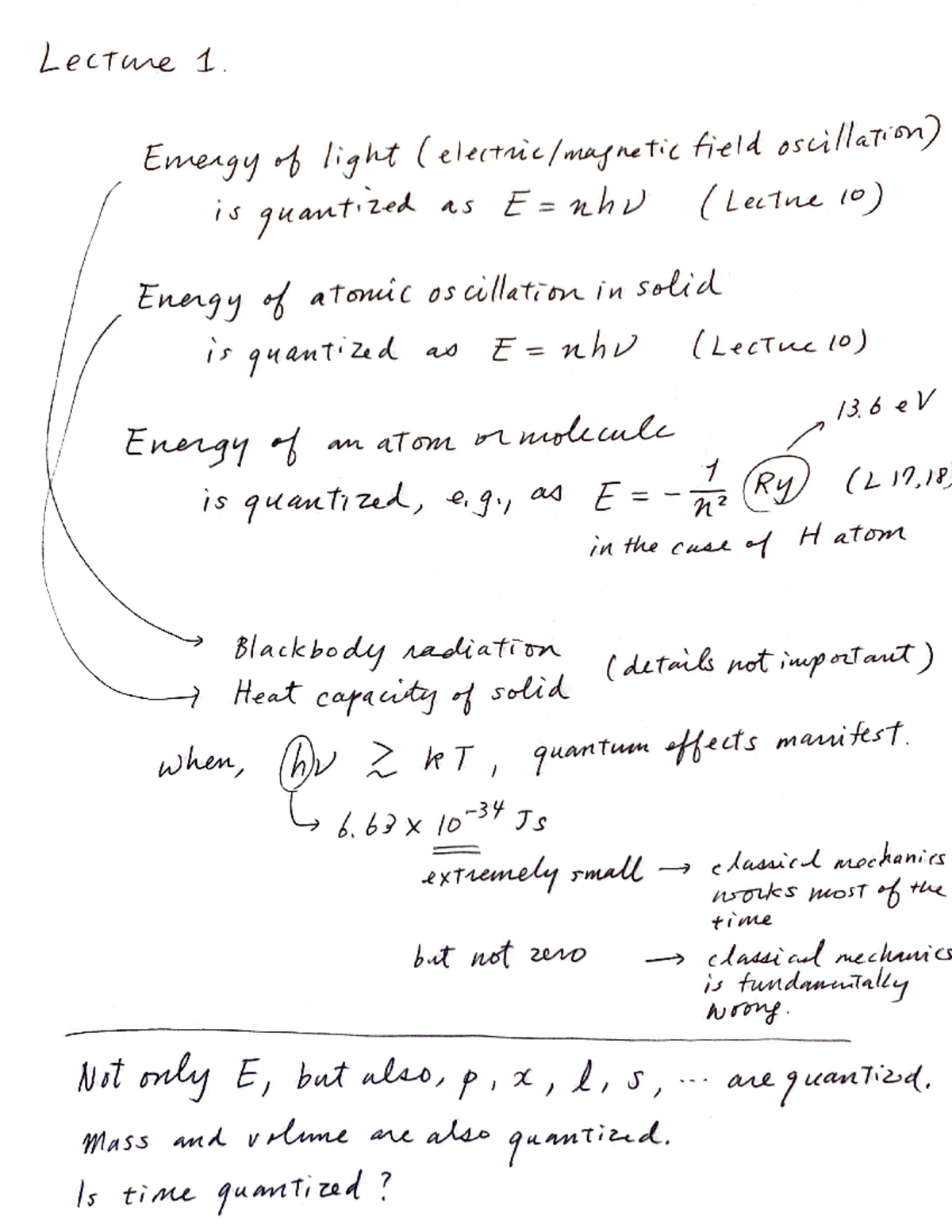 homework solutions for chem 422