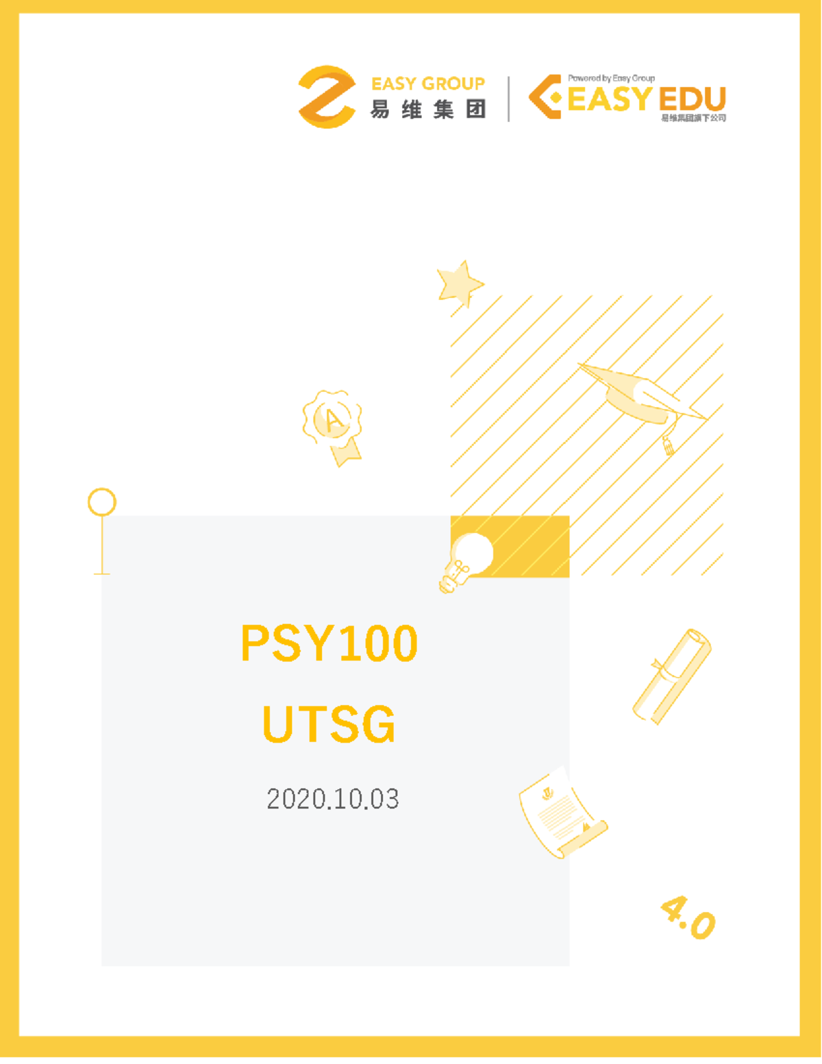2020Fall UTSG PSY100 Term+Test+1+Review 202010 03 Part+1 - PSY UTSG ...