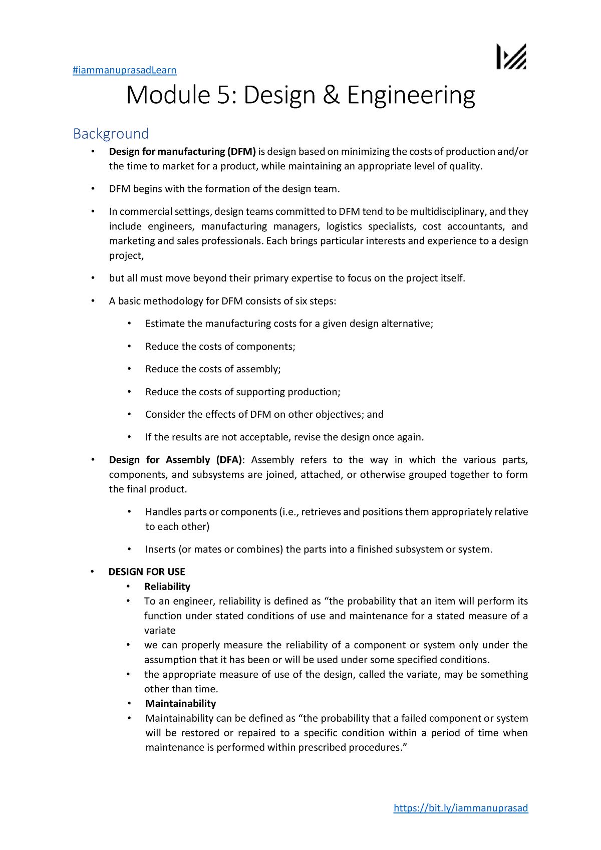 Module 5 Sample Answers - Module 5: Design & Engineering Background ...