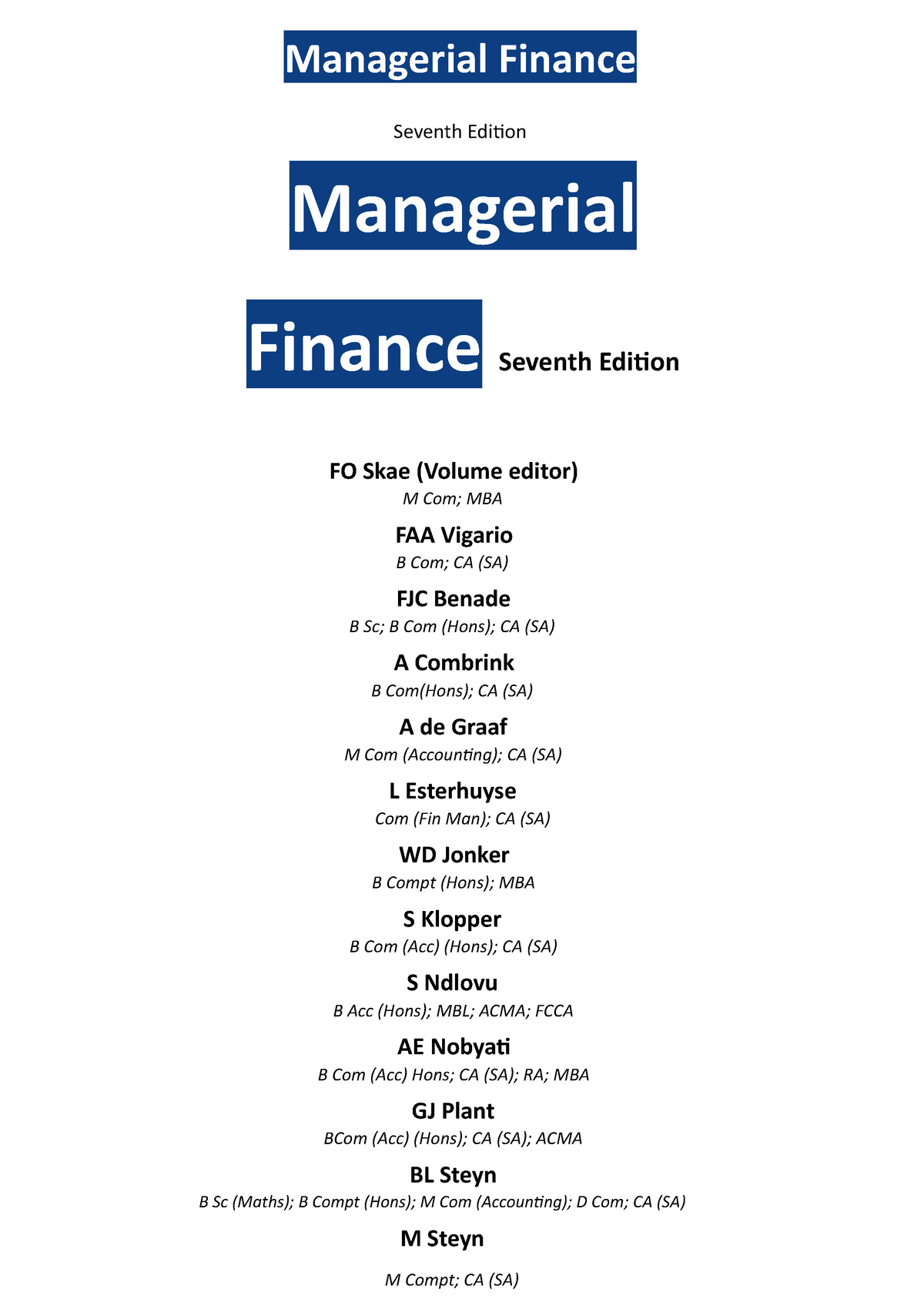 Managerial Finance (7th Edition)-2014-Skae - Google Docs