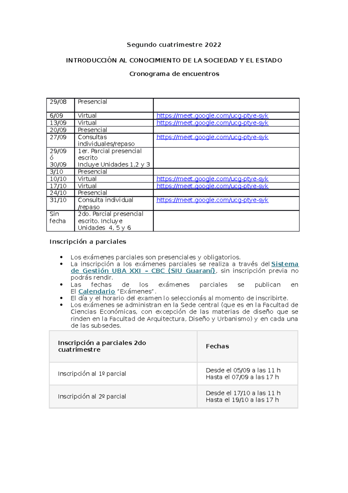 Segundo cuatrimestre 2022 - Segundo cuatrimestre 2022 INTRODUCCIÓN AL ...