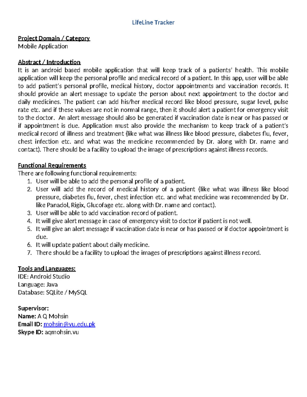 Fall+2023 CS619 8932+ - Nothing to tell - LifeLine Tracker Project ...