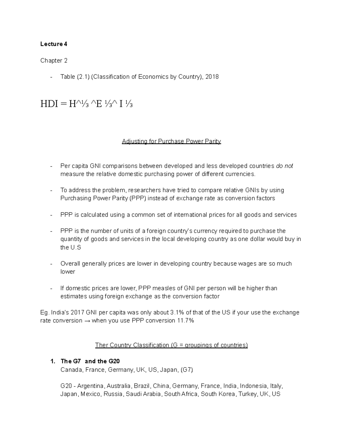 econ-development-lecture-4-notes-hdi-lecture-4-chapter-2-table-2