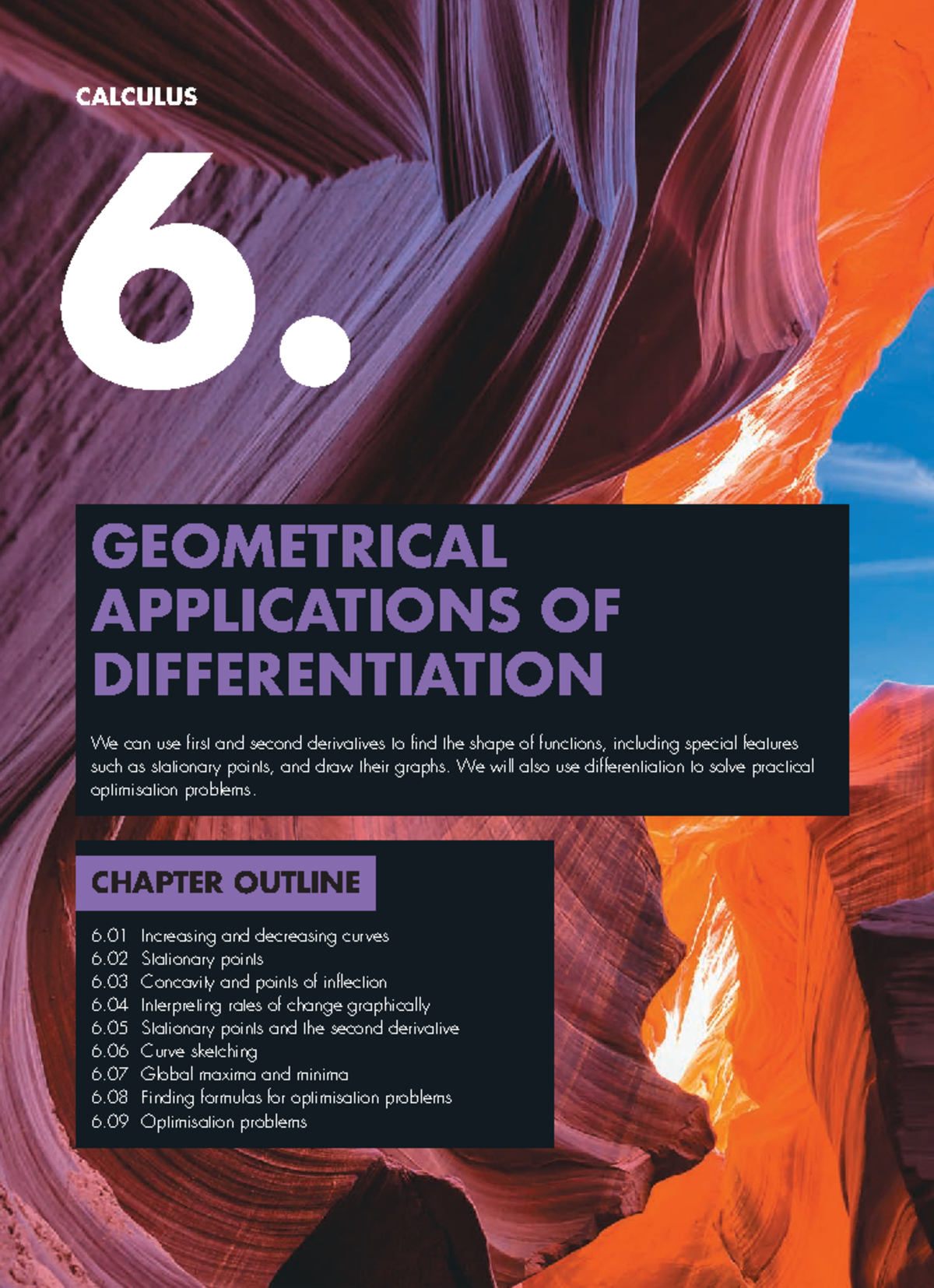Ch6 Geometrical Applications of Differentiation - CALCULUS 6 ...
