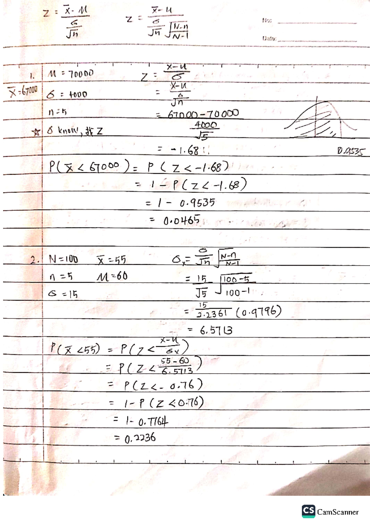 Math5 - Engineering Mathematics - Z G Z 6 No: J Date: 1. M Z 0 6 6 Jn n ...
