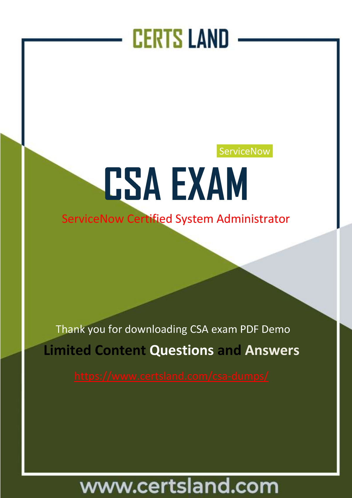 CSA Prüfungsaufgaben